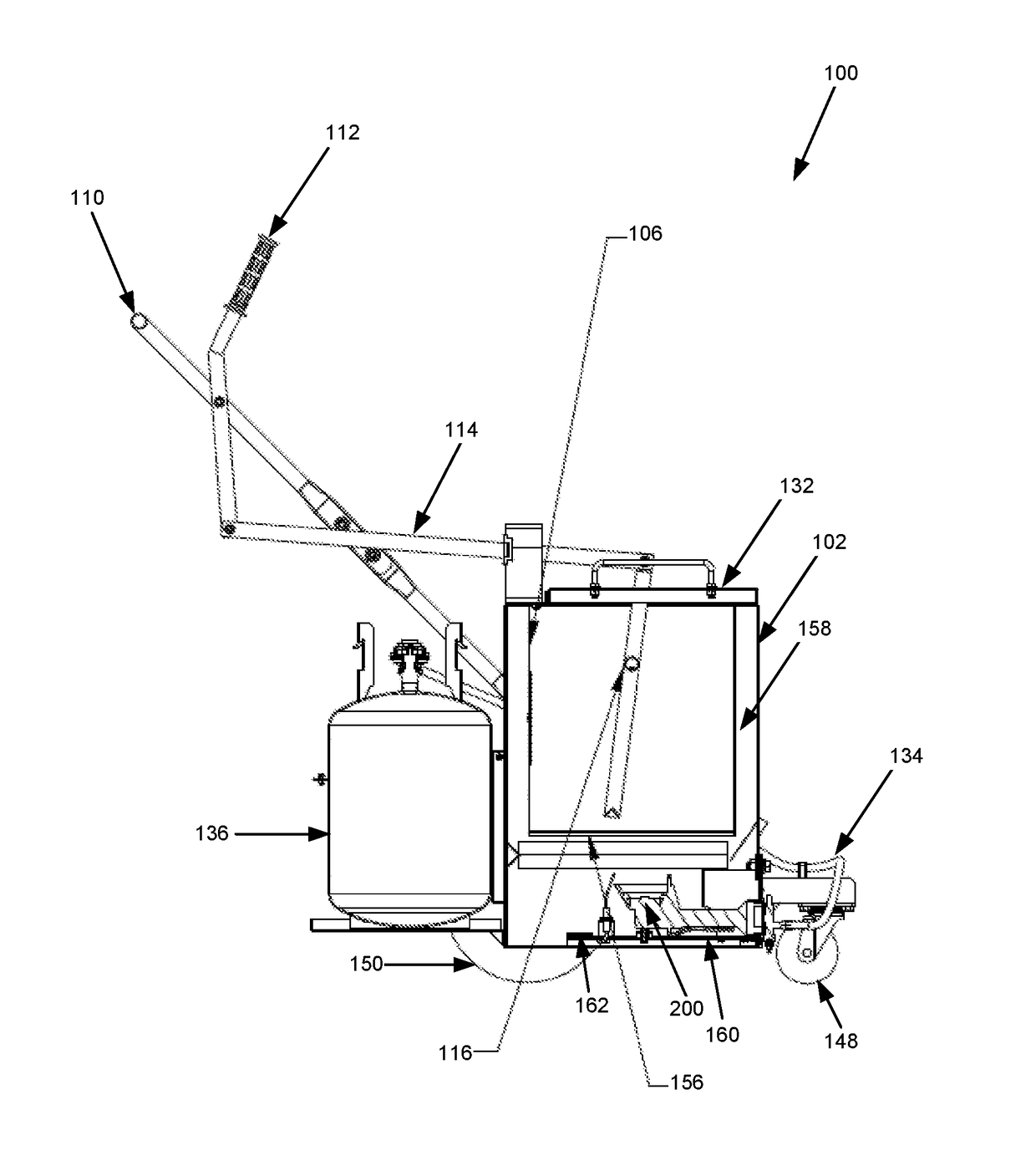 Method and apparatus for sealing cracks