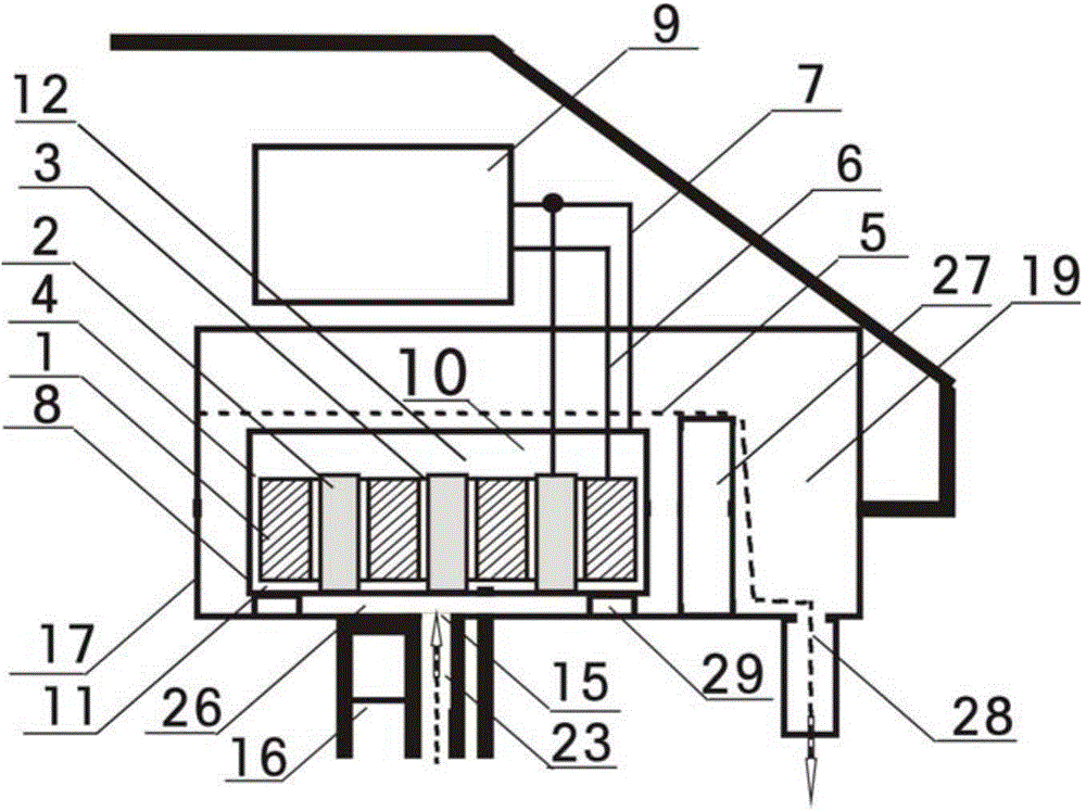 Multifunctional film-free electrolytic boiled water machine