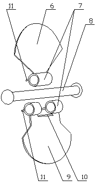 Excessive concrete pouring detector for underwater cast-in-place piles and method for using excessive concrete pouring detector