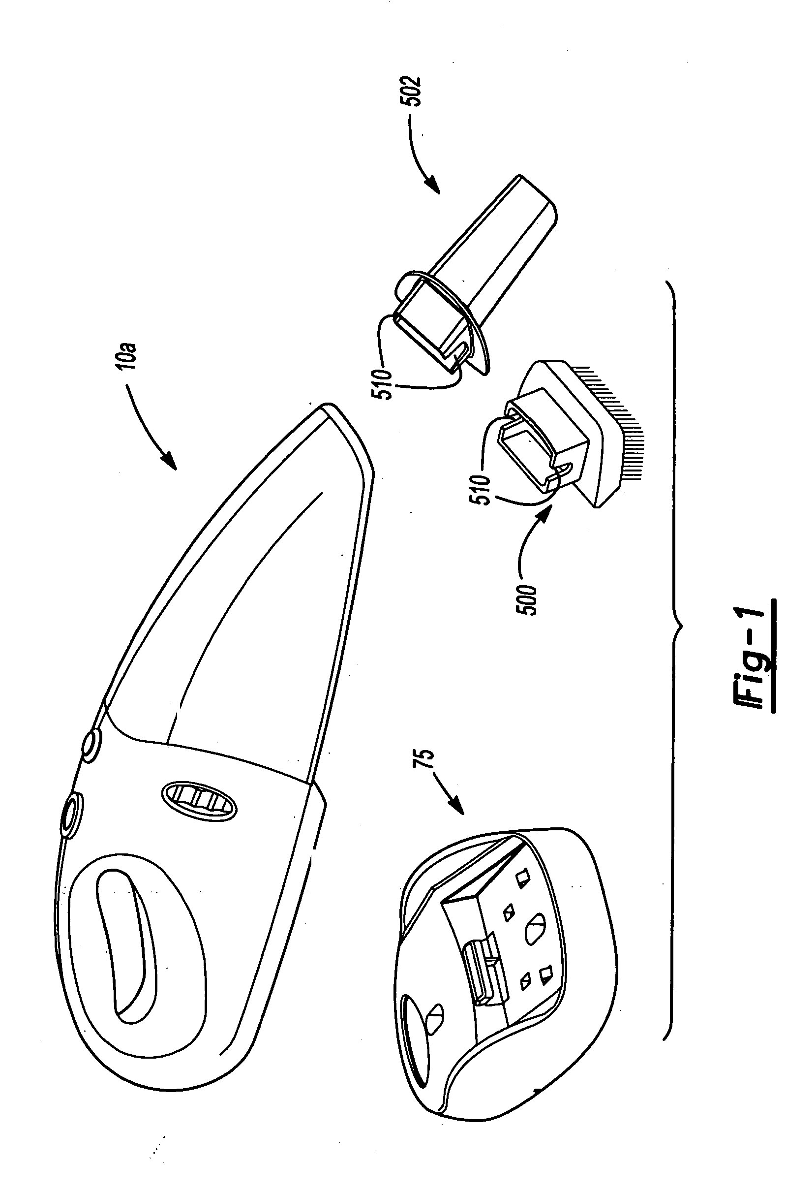 Hand-held cordless vacuum cleaner