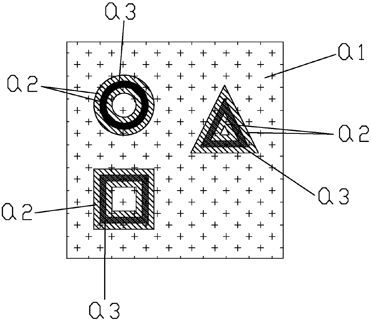 Additive manufacturing method for plastic powder shape-following staircase temperature bed