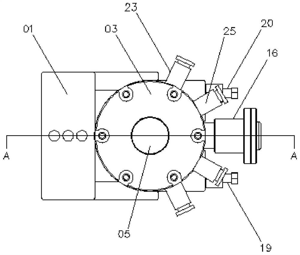 High-temperature and high-pressure in-situ XRD testing device