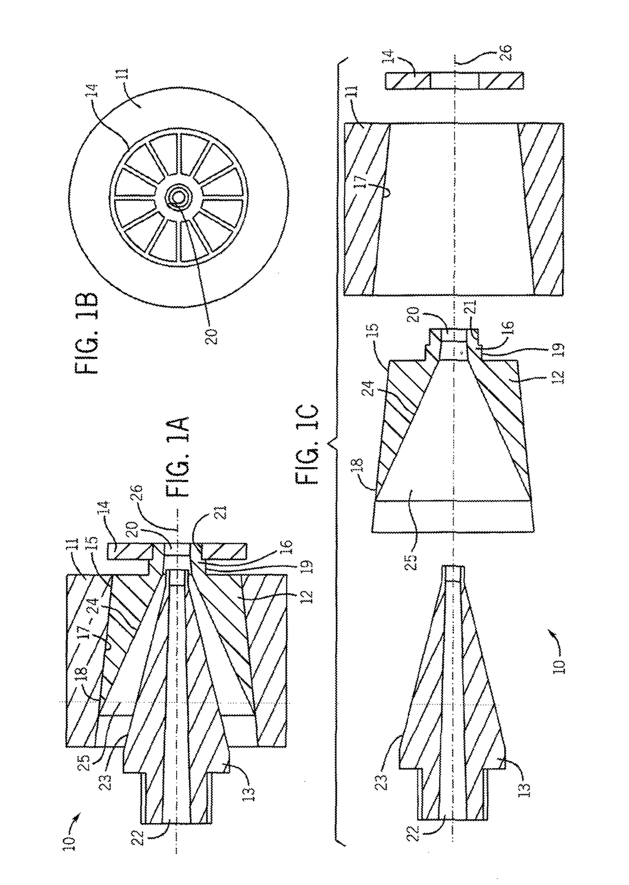 Die assembly with cooled die land