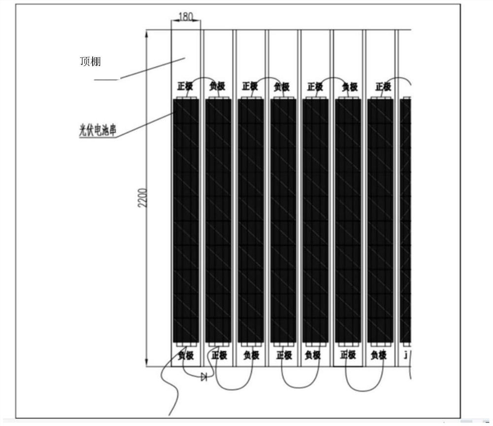 Electricity-saving system and electricity-saving method adopting independent photovoltaic module