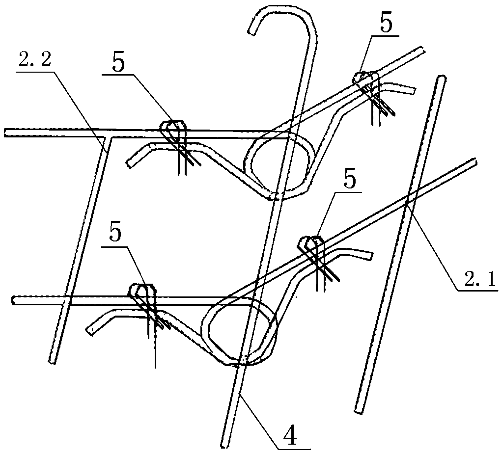 Precast beam wet joint diaphragm plate variable space operation platform and manufacturing method thereof