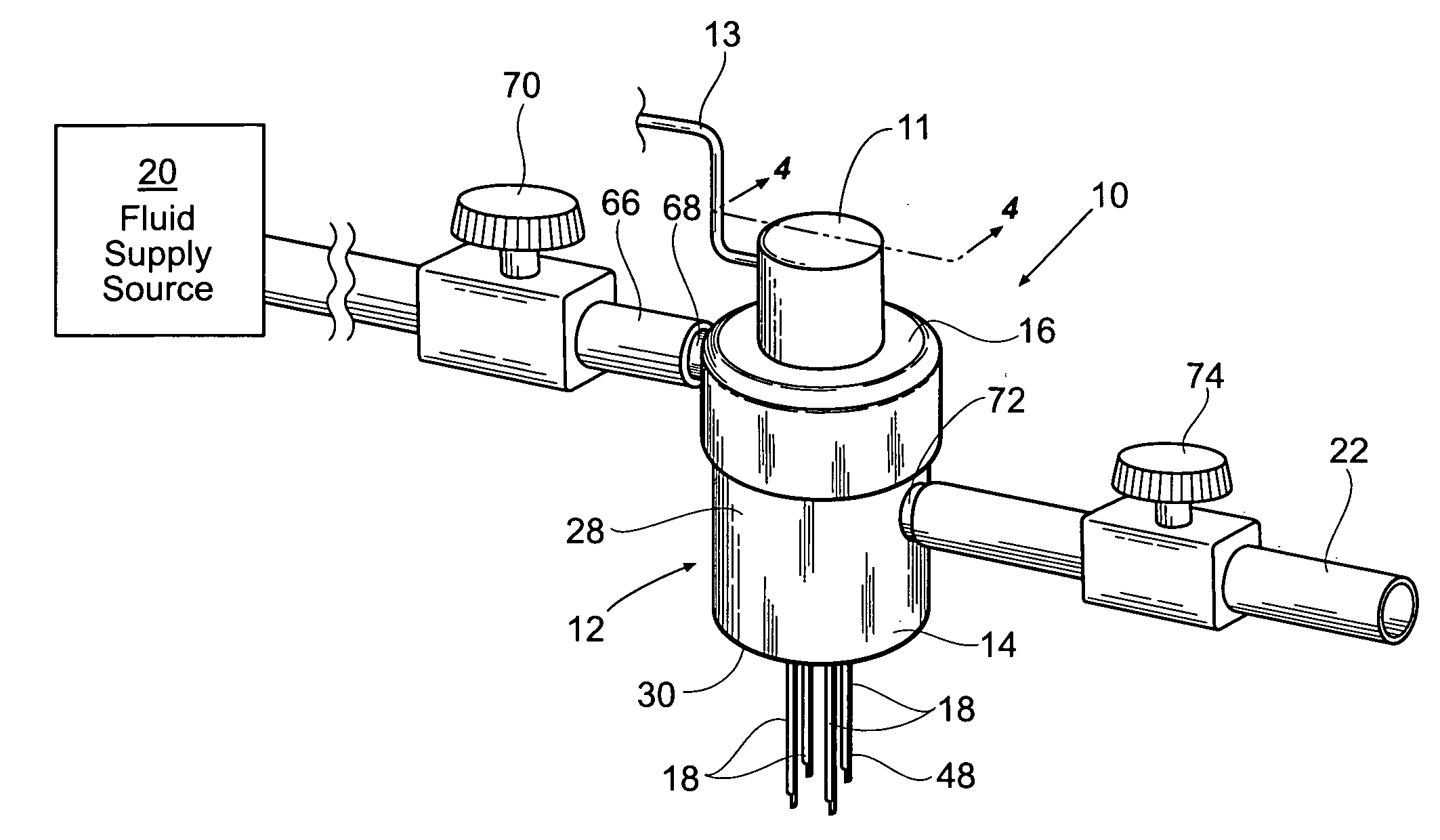 Apparatus and methods for treating tooth root canals