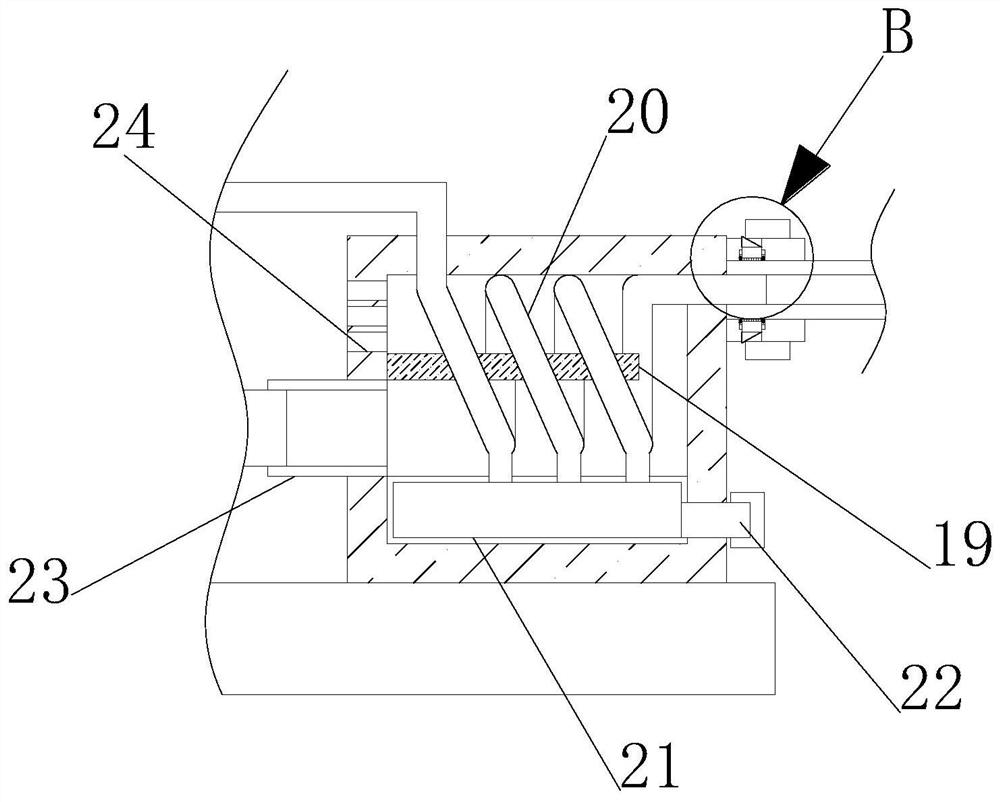 Lampblack treatment device of automatic cooker