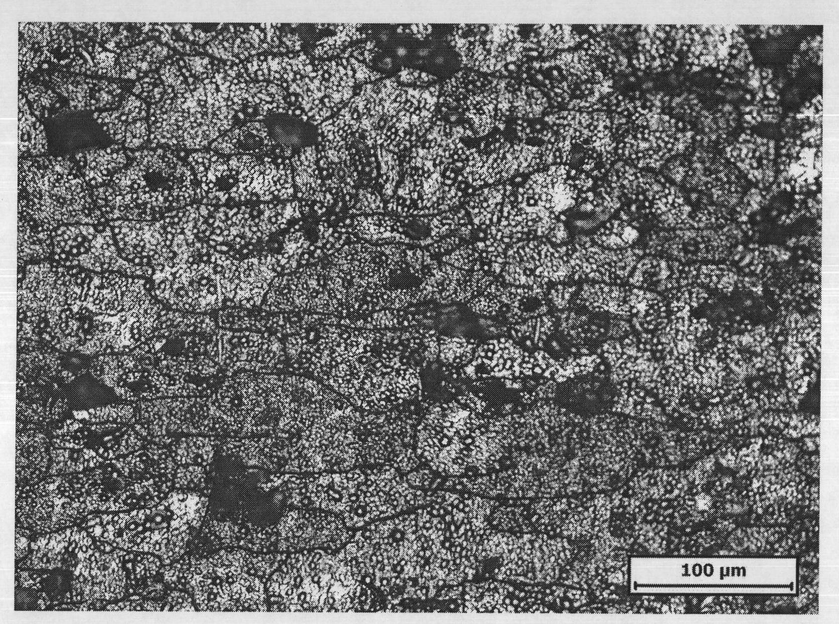 Scandium, zirconium and strontium compound microalloyed 6013 type aluminium alloy and preparation method thereof