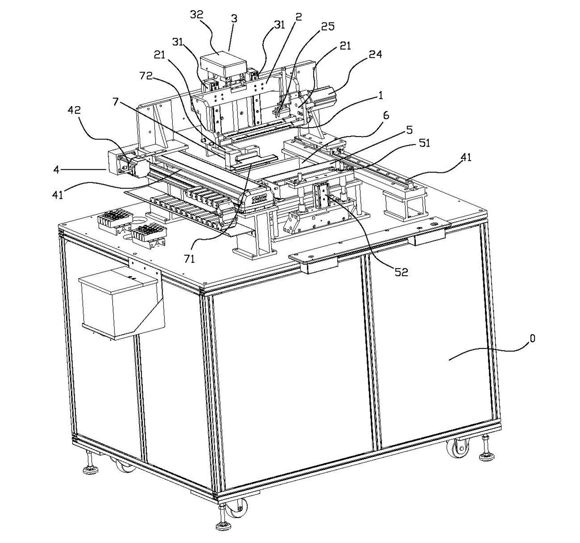 Full-automatic tin-soldering machine and tin-soldering method thereof