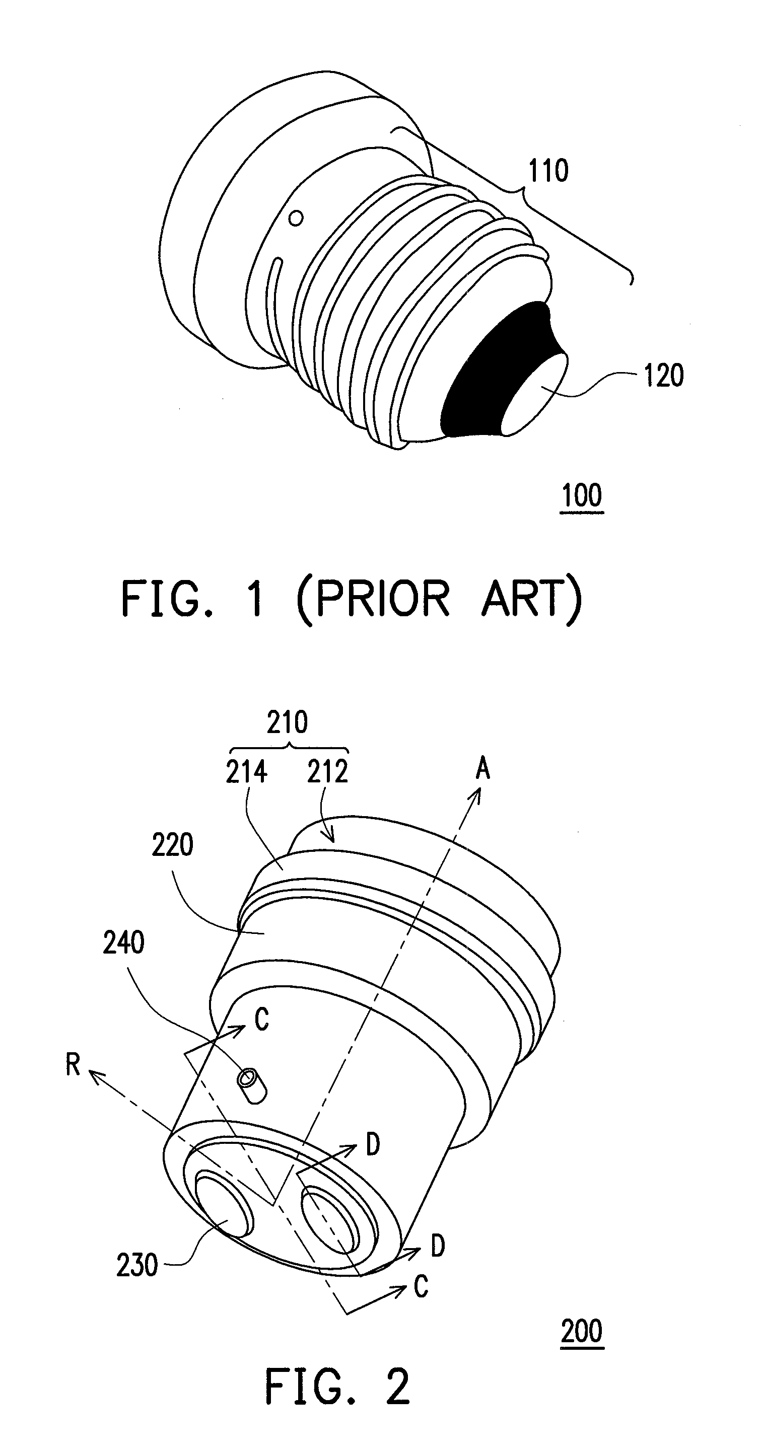 Light head and lamp using the same and assembling method of light head