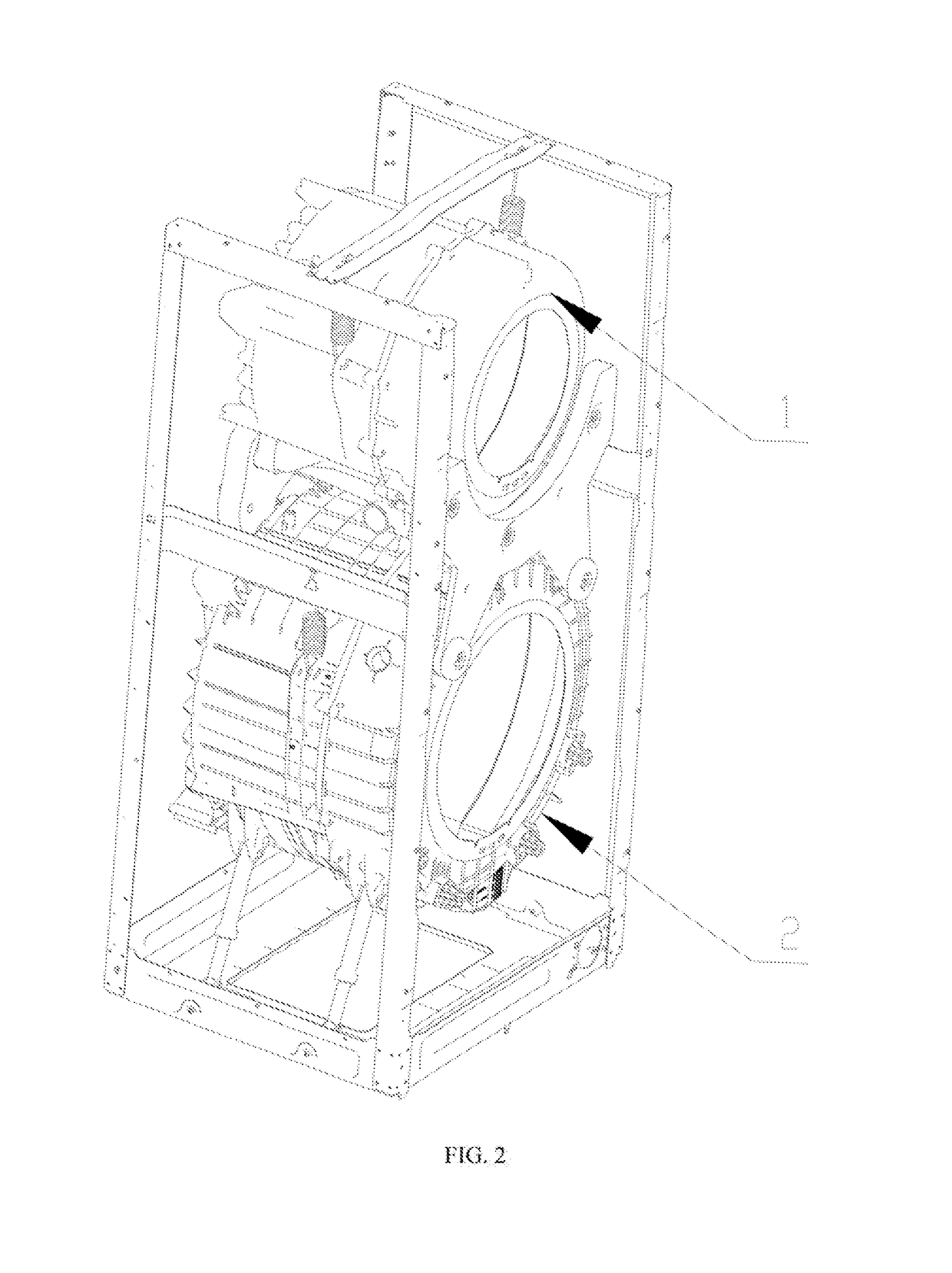 Control method of dual-drum washing machine