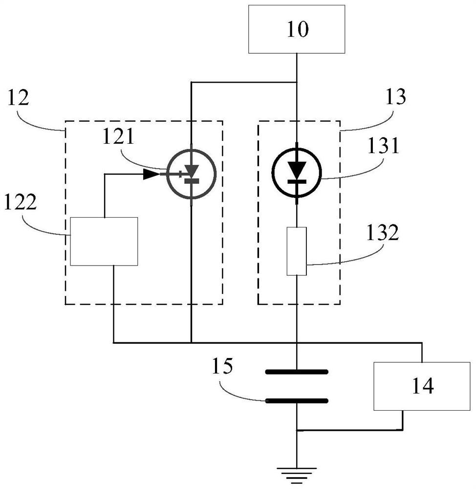 Gateway power supply circuit, gateway integration device and gateway power supply method for elevator