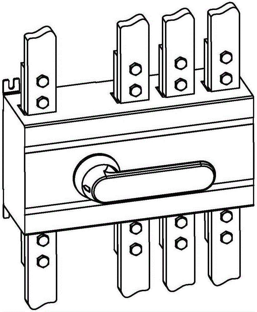 Design method for front-operated disconnecting switch