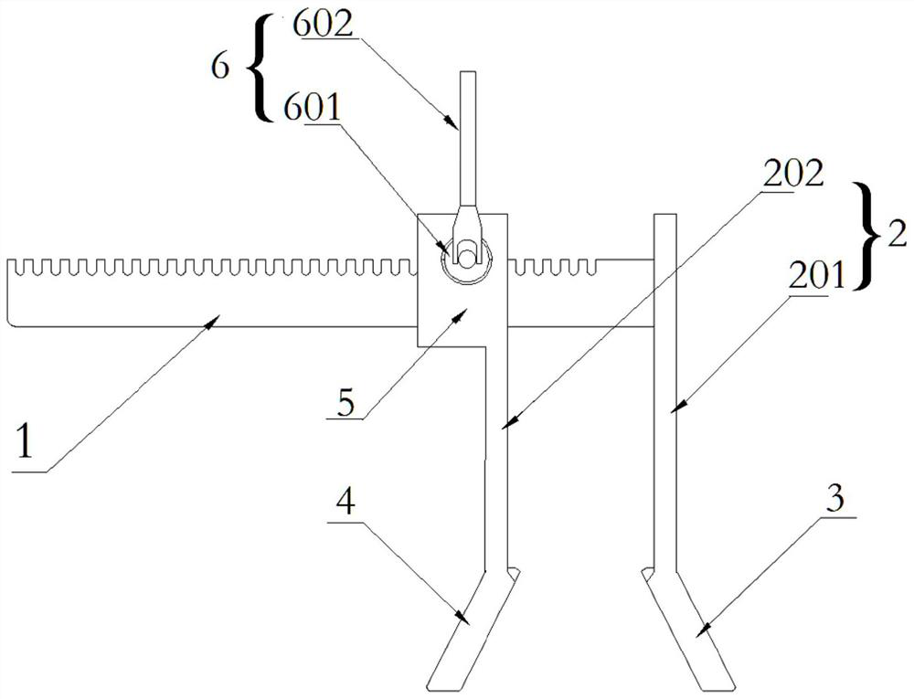 Sternum dilator special for surgical department ventricular septal defect occlusion surgery