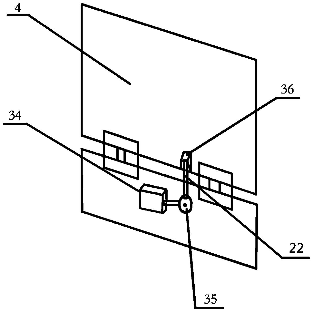 Intelligent rubbish classifying and recycling cabinet