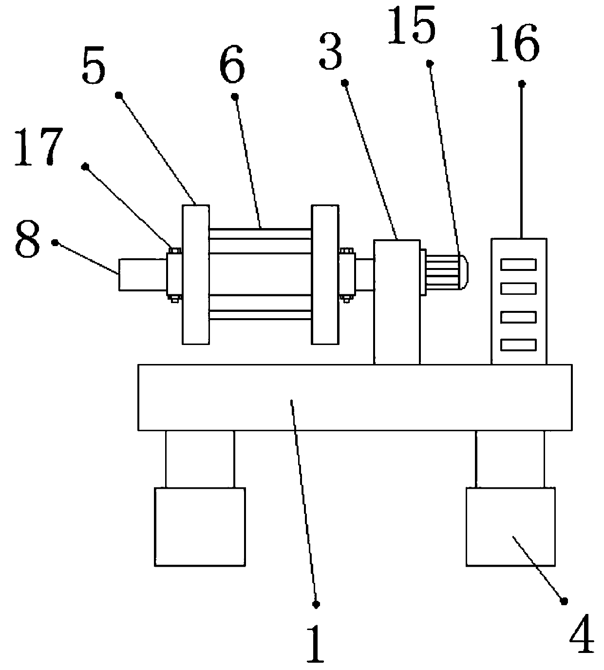 Automatic winding machine for steel cable production