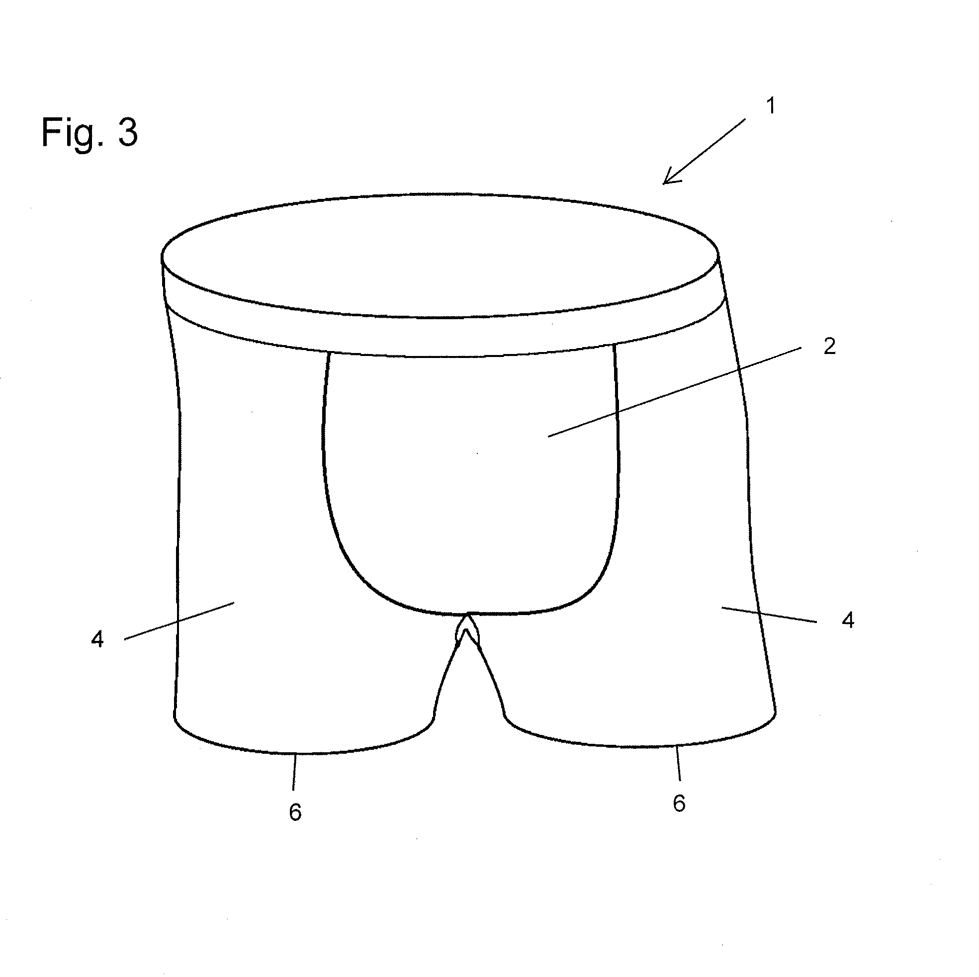 Garment Having Zones with Varying Shape Control Characteristics