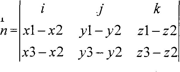 Three-point coding mark point based method for measuring key points of vehicle frame