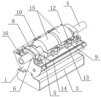 Energy obtaining terminal for alternating current overhead ground wire