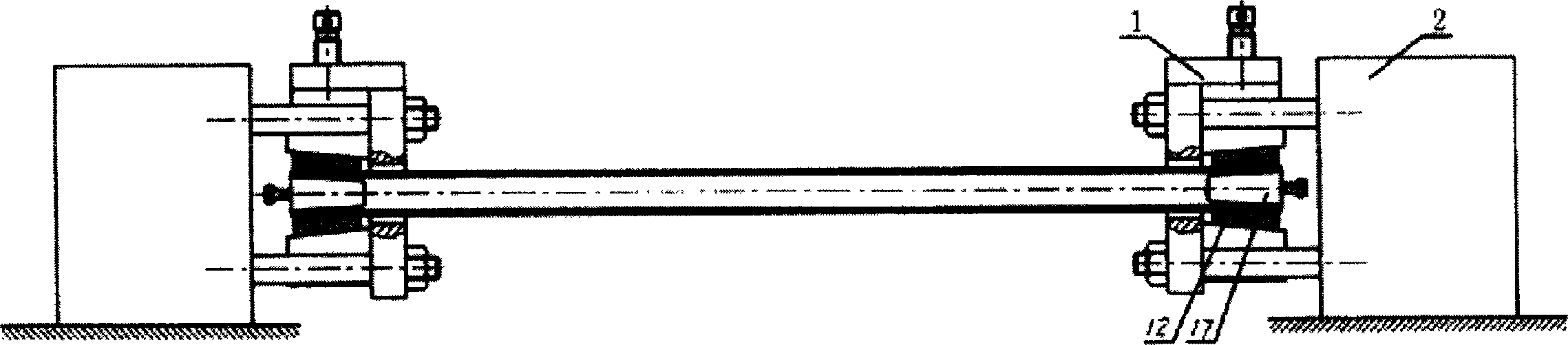 Aluminum alloy tubing straightening method and special fixture thereof