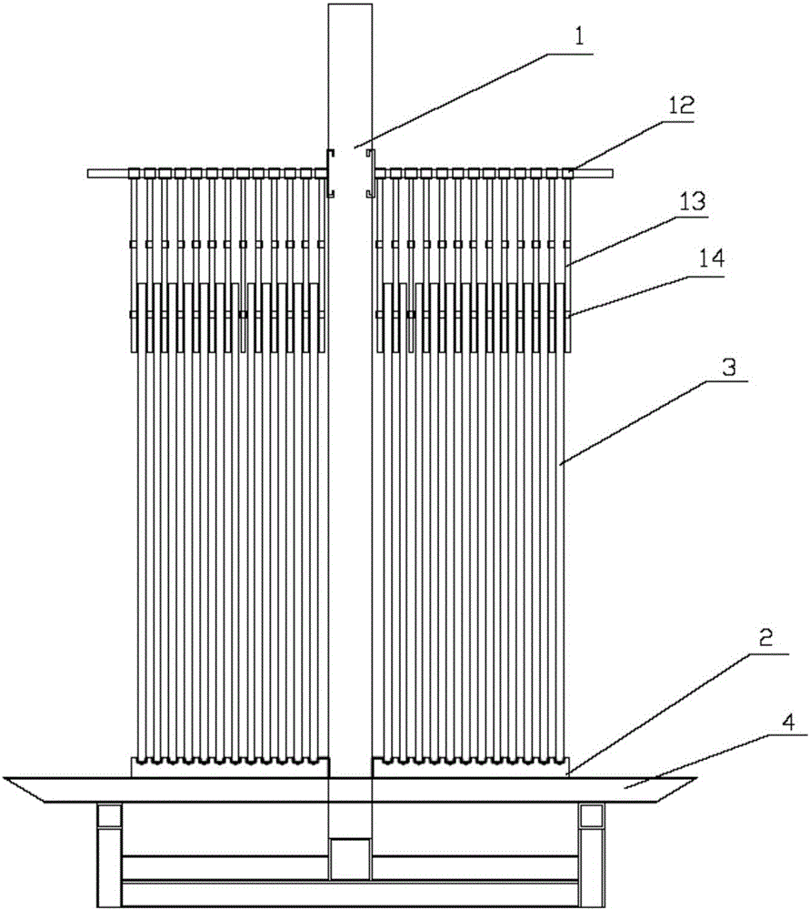 Vertically advance cauldron car