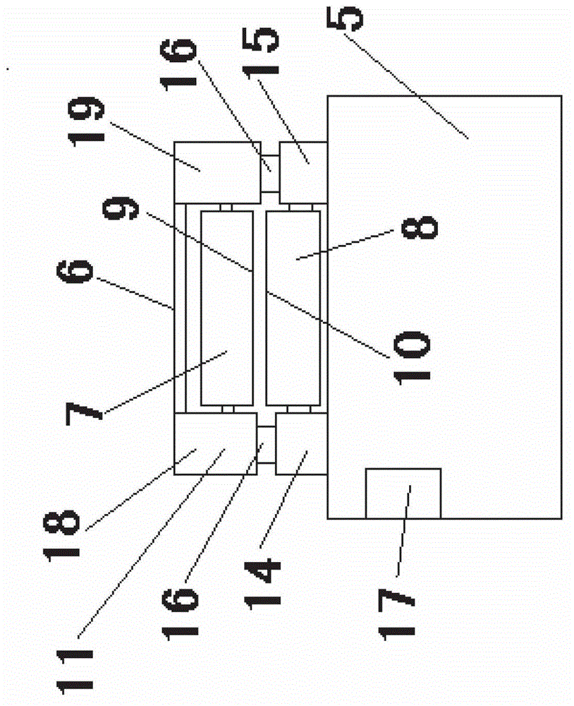 Alloy flat wire processing and forming device and method for rolling wires by using same