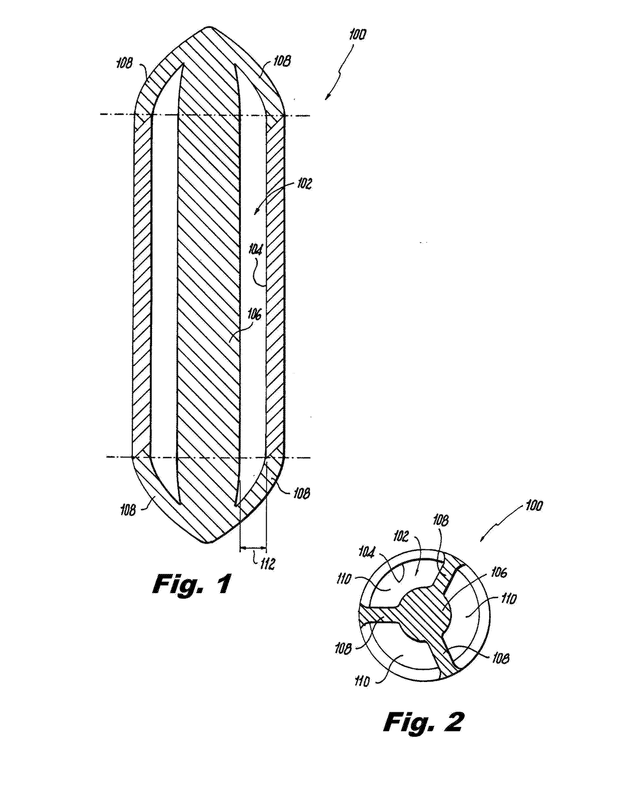 Additive manufacture of interior passages