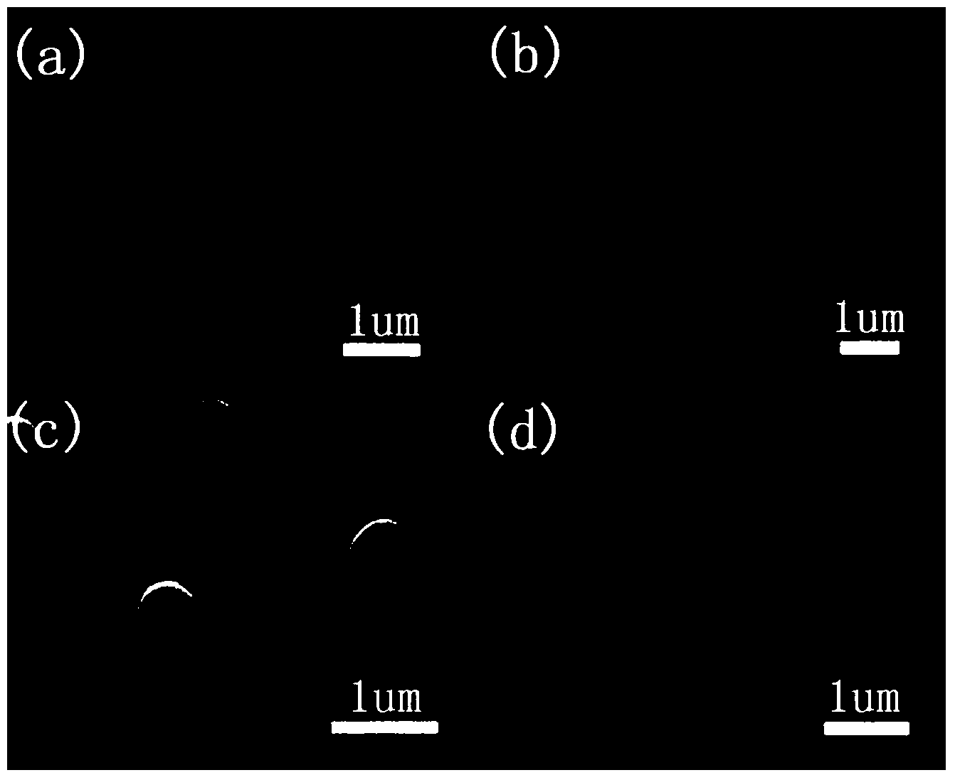 Preparation method of silicon nanowire array with excellent field emission performance and tip structure