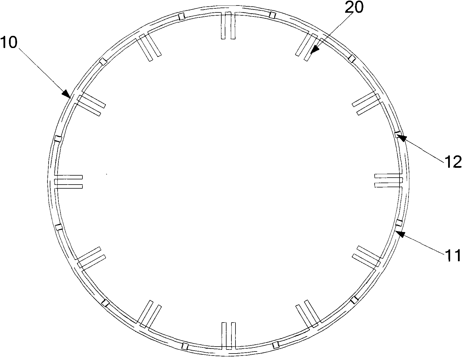 Alternating-current generator and stator thereof