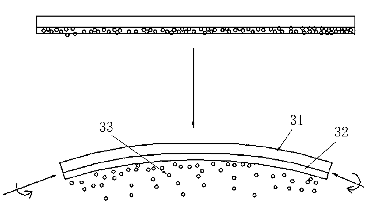 Paper folding structure capable of conducting self-folding based on light drive