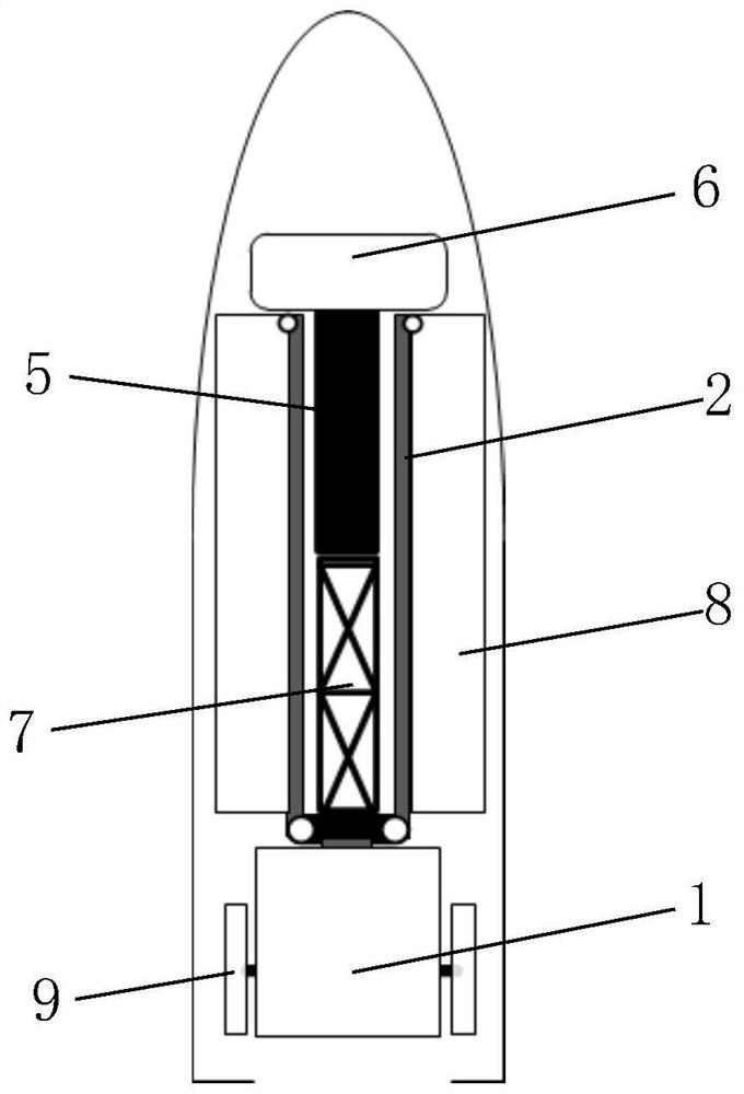 On-orbit ultra-large type deployable space structure system