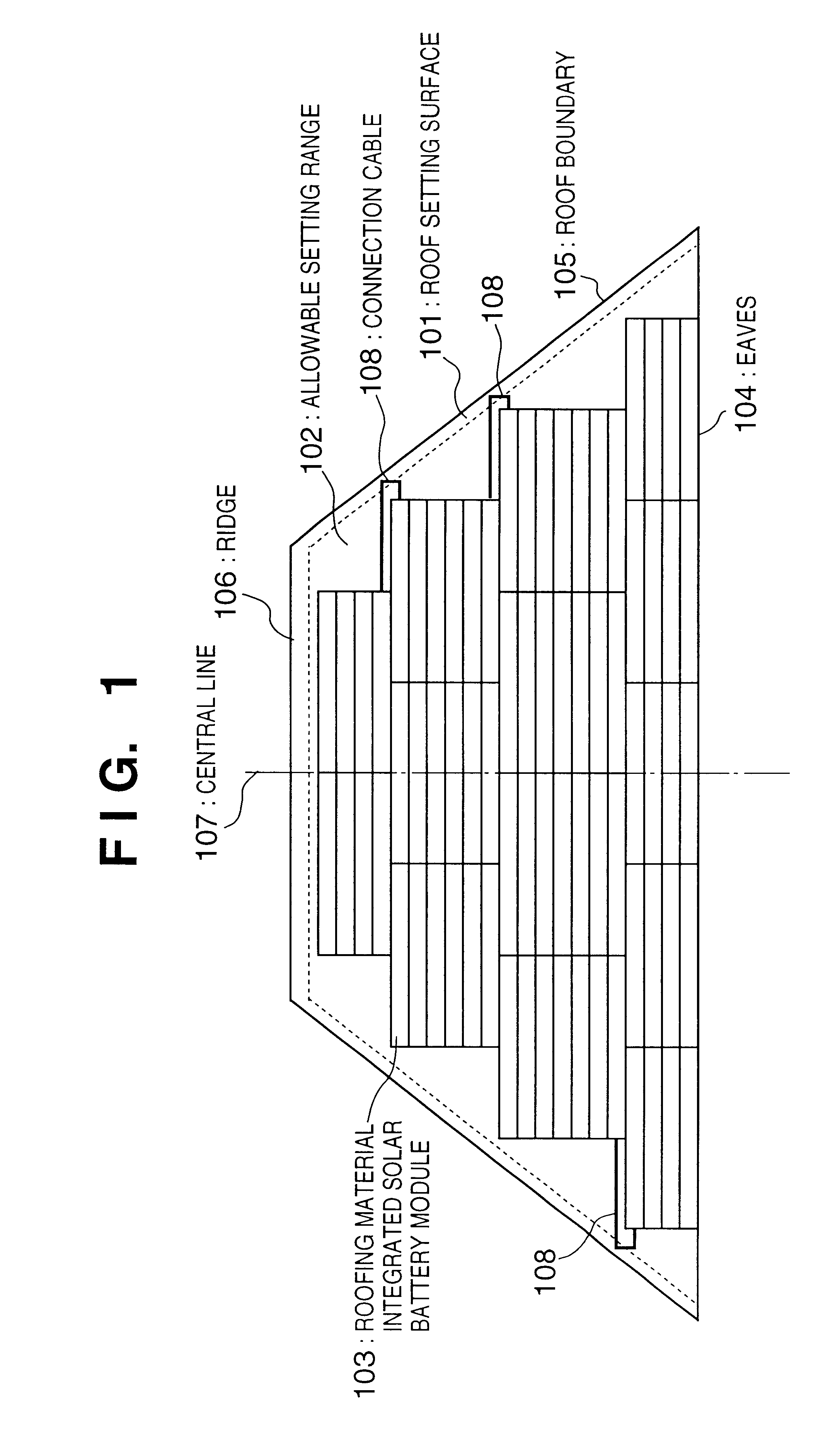 Solar battery module arranging method and solar battery module array