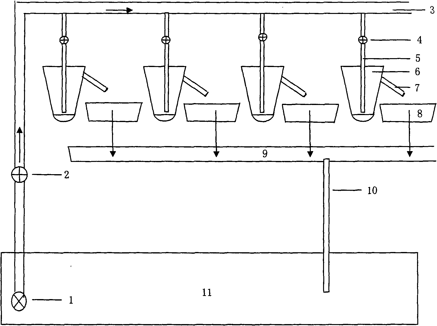 Factory incubation method of Tilapia and production line