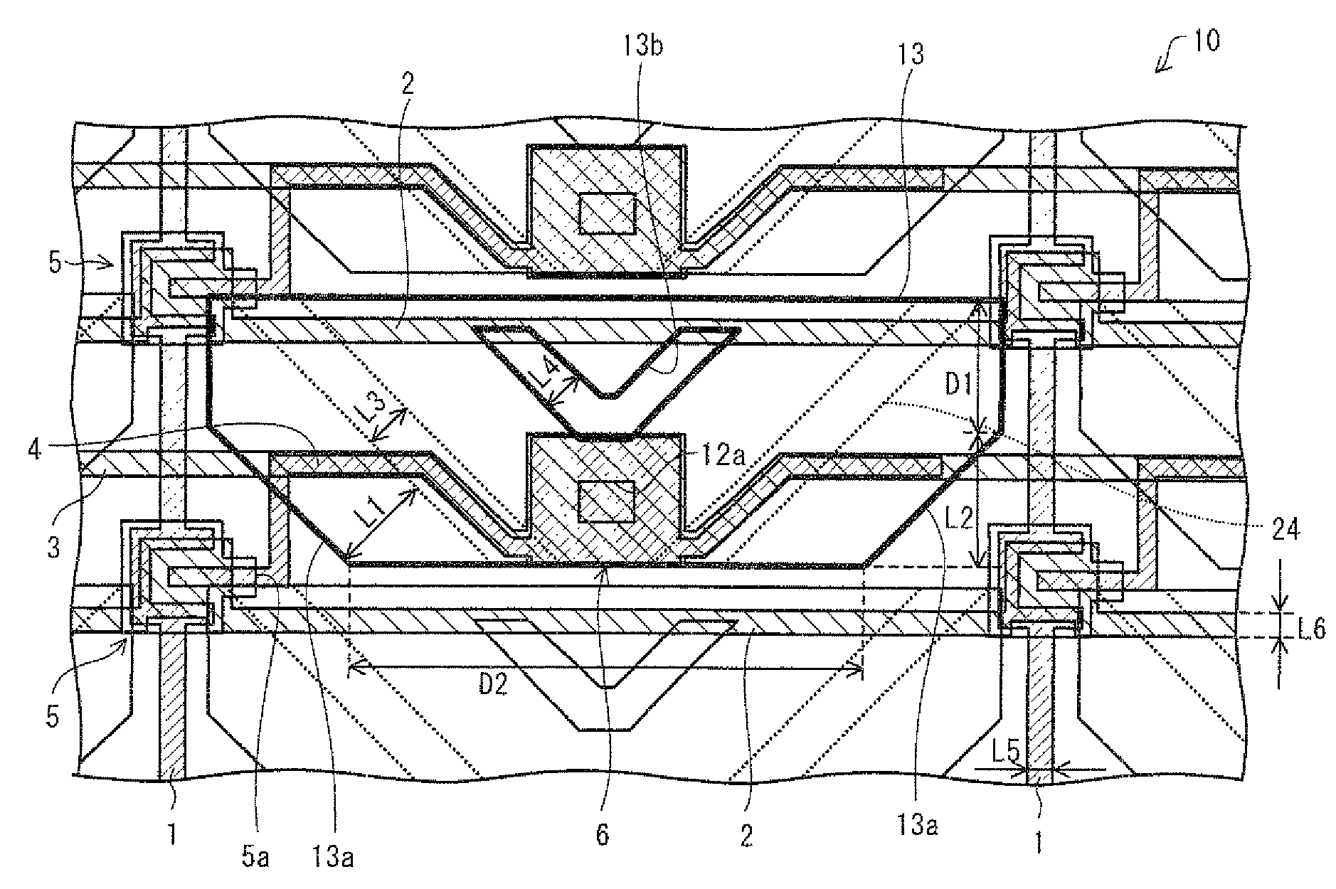 Array substrate, liquid crystal display device, electronic device