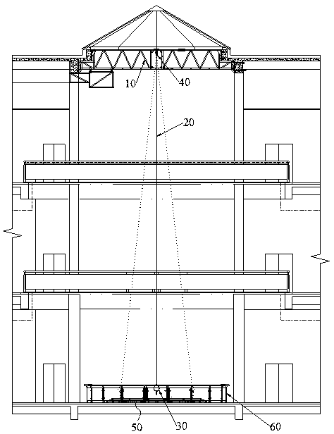 Foucault pendulum presentation device