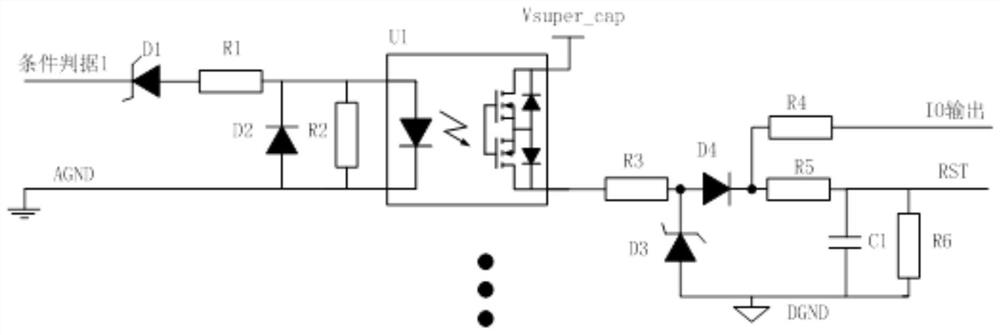 Super-capacitor-based low-power-consumption energy storage power supply device and power supply method