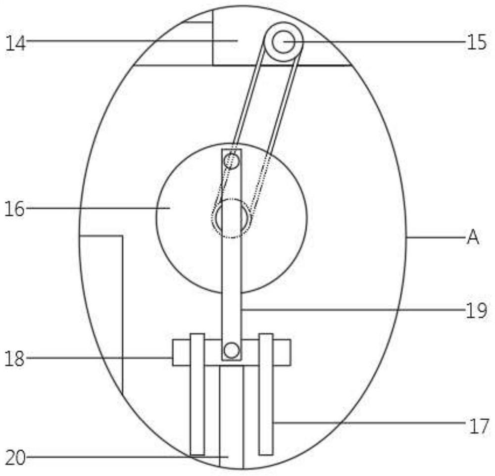 A mechanical grinding device for furniture manufacturing