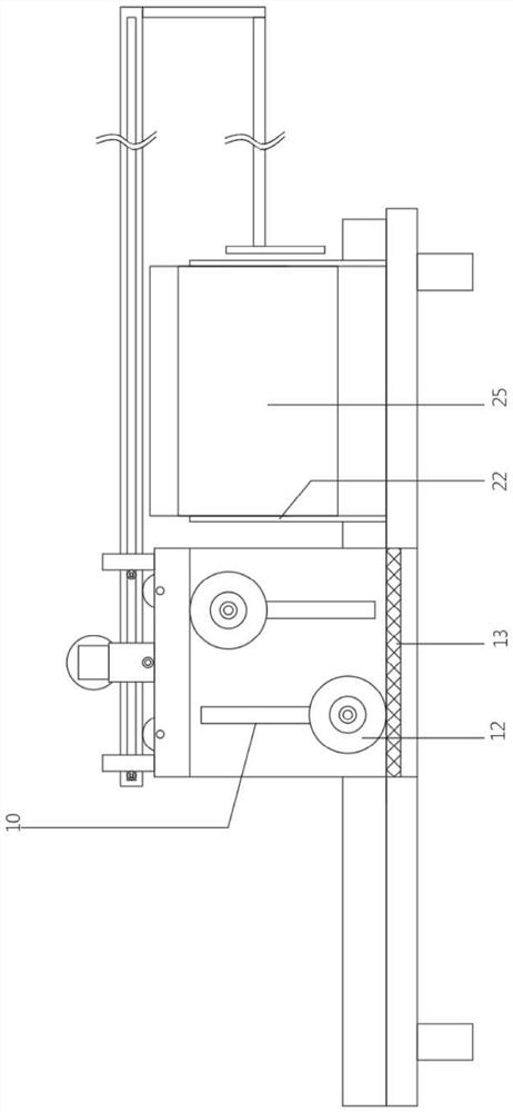 A mechanical grinding device for furniture manufacturing