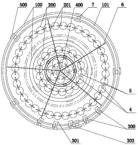 Industrial washing machine hot water system