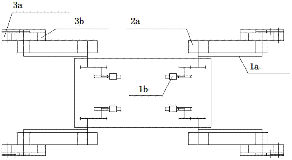 Amphibious walking mechanism of a new type of river cleaning ship