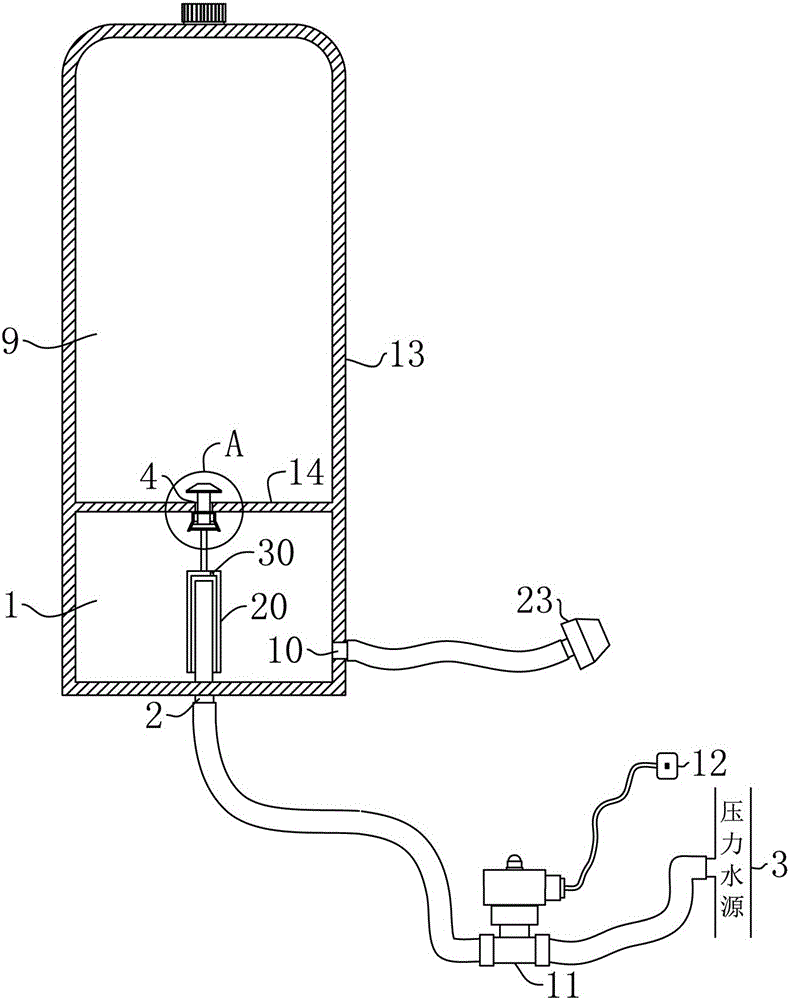 Hydrodynamic foam generator and self-cleaning water closet based on foam generator