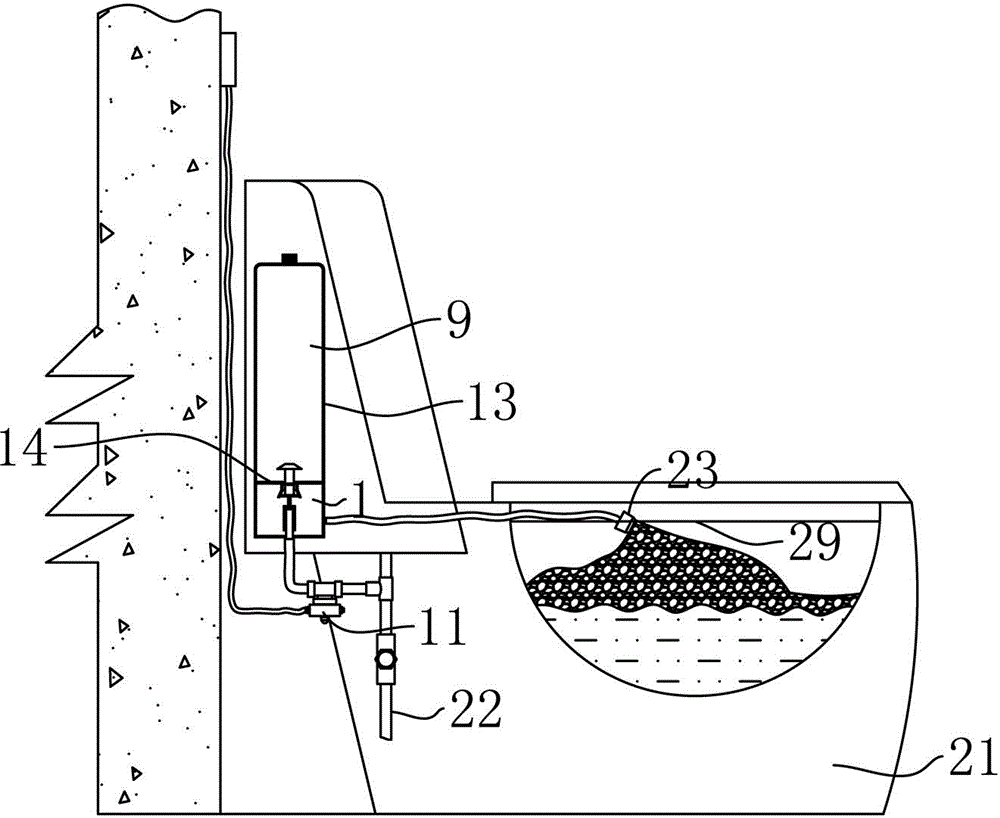 Hydrodynamic foam generator and self-cleaning water closet based on foam generator