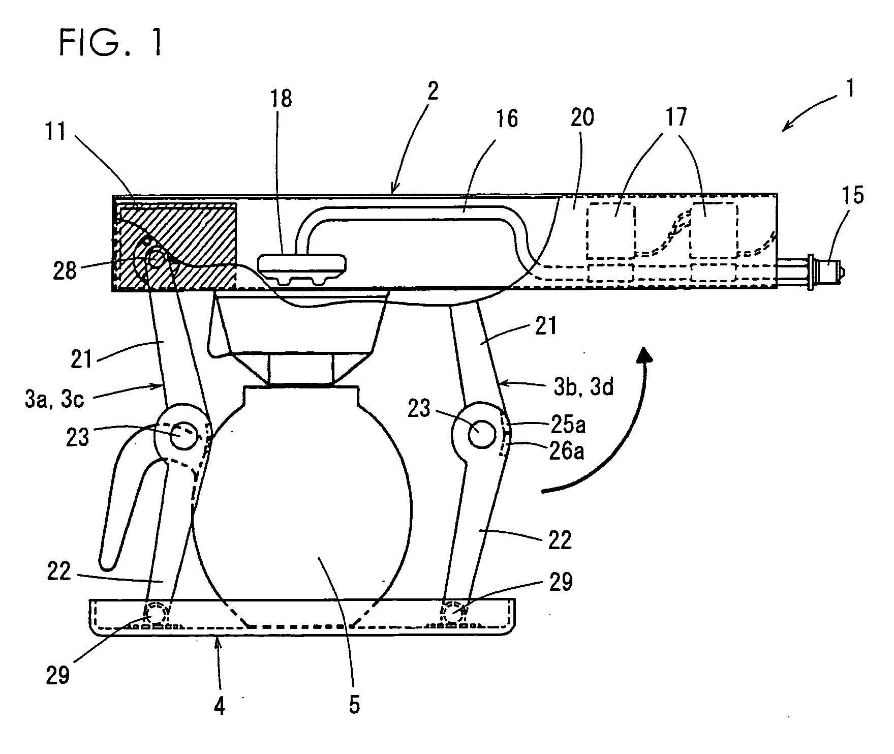 Folding coffee maker