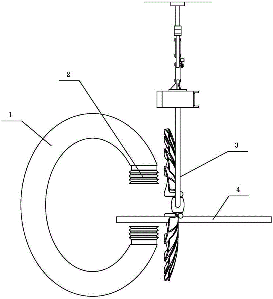 X-ray protection device applied to angiography machine