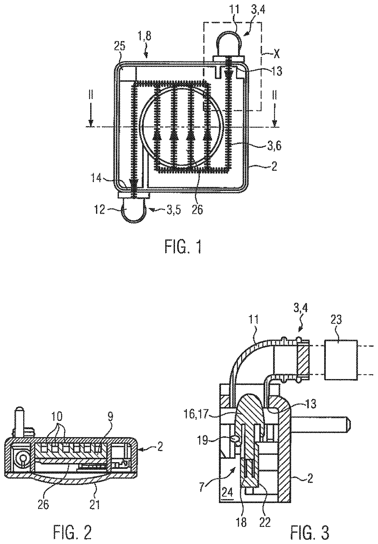 Electronic component and method for cooling