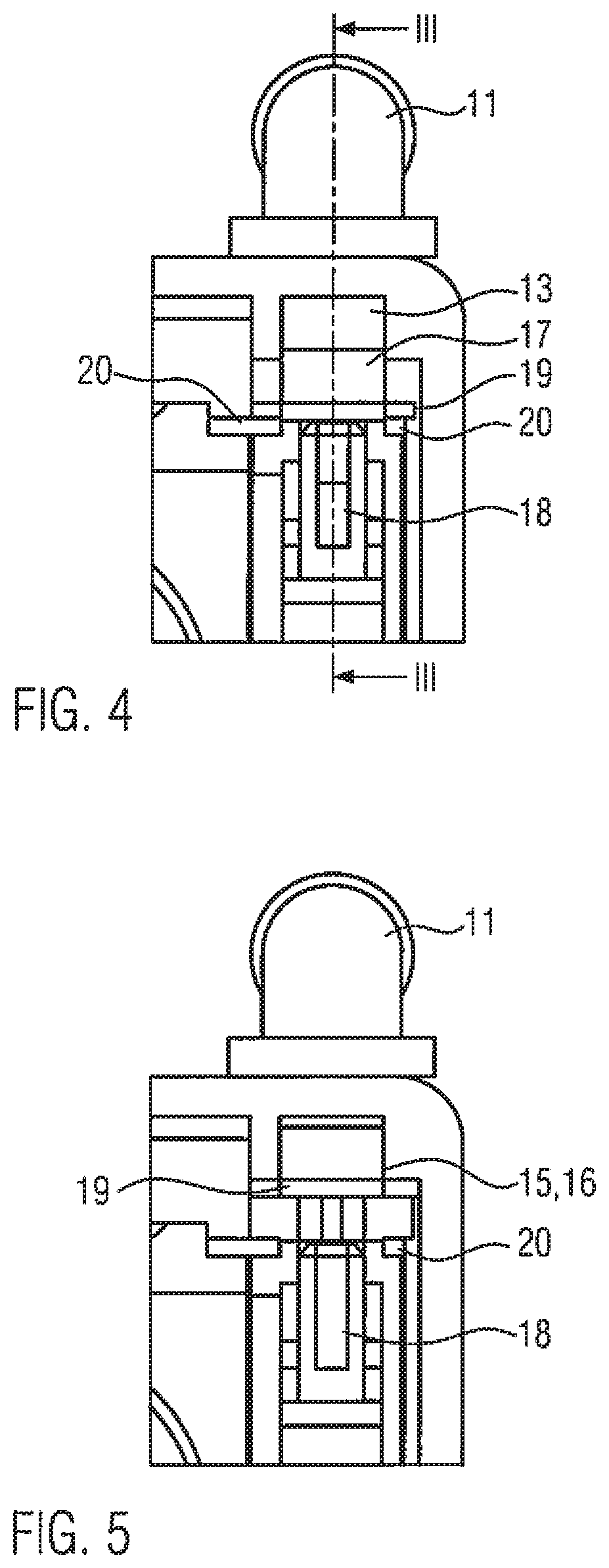 Electronic component and method for cooling