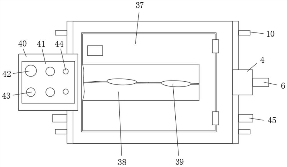 Pig farm personnel shoe disinfecting and washing device