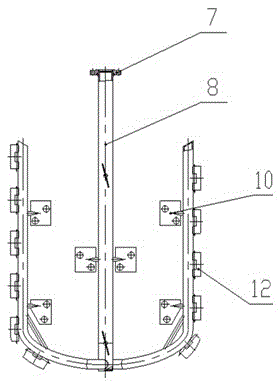 Hygiene-grade rotating-anchor-type and fixing-type combined blade stirrer