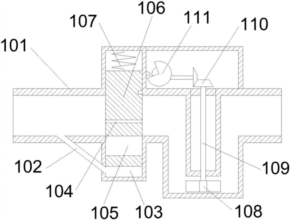 Cut-off device for pipeline