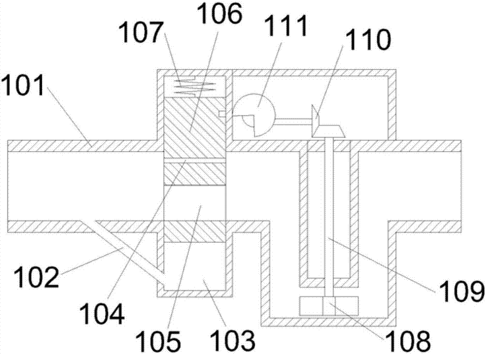 Cut-off device for pipeline